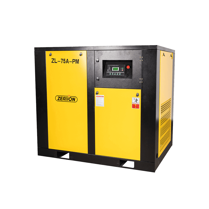 ZL-75A-PM 75HP Permanent Magnet Frequency Screw Air Compressor