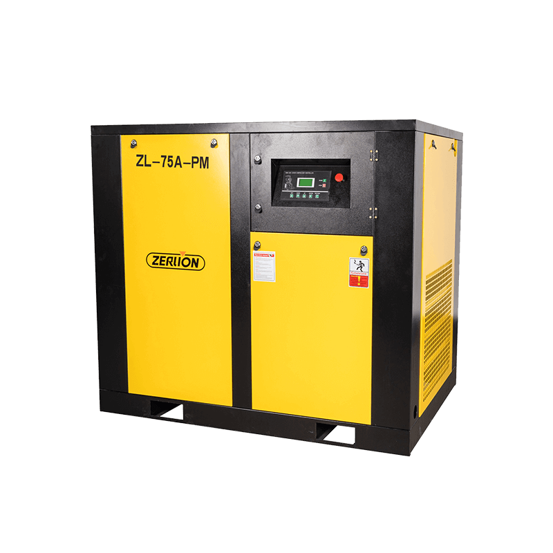 ZL-75A-PM 75HP Permanent Magnet Frequency Screw Air Compressor